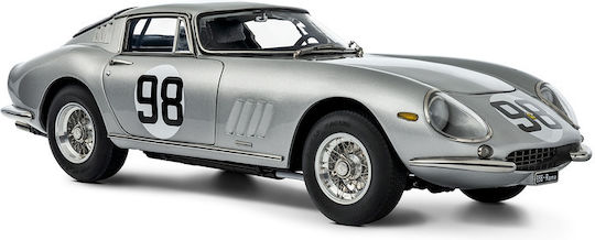 Cmc 1/18 Ferrari 275 Gtb C 1966 Chassis 09051 Silver #98 M-211