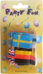 Kokoracostume Party Decorations Food Toothpick Flags 50 Pieces