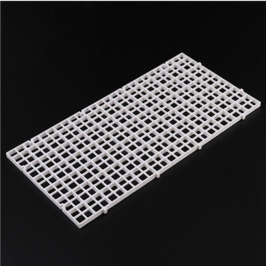 Epigasos Aquarium Divider Transparent 15x30cm Hole 1x1cm