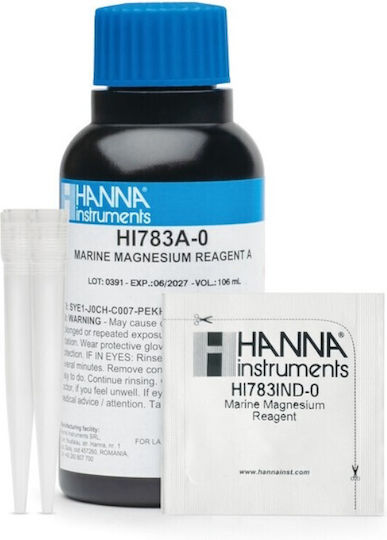 Hanna Instruments Magnesium Marine Reagents Hi783-25