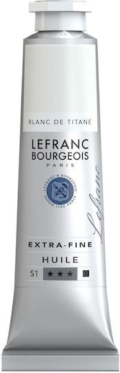 Lefranc & Bourgeois 40ml Artists Oil 008 Series 1 Titanium White