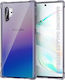 Techsuit Stoßstange Silikon Transparent (Galaxy Note 10+)