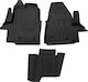 Race Axion Rear Mats 3pcs Tray Type for Ford Transit Custom 2012-2023 Black
