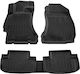 Race Axion Auto Fußmatten Gummi Satz Vorder- und Rückseite Mit Knöpfen Subaru Forester 5d 2012-2018 Race Axion 5 Stück 5029015/st