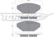 Накладки Предни Skoda Fabia 1.2 Tsi 10->14 Fabia Combi 1698-4377