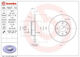 Bremsscheibe Vorderseite Opel Astra G 1.2 16v 98-05 Απλη 256mm Th0189-p237