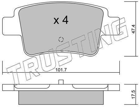 Τακακια Οπις Fiat G.punto-g.punto Abarth-opel Corsa D 7210-199