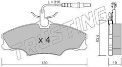 Τακακια Εμπρ Peugeot 406 2220-199 Τακακια Εμπρ Peugeot 406 2220-199