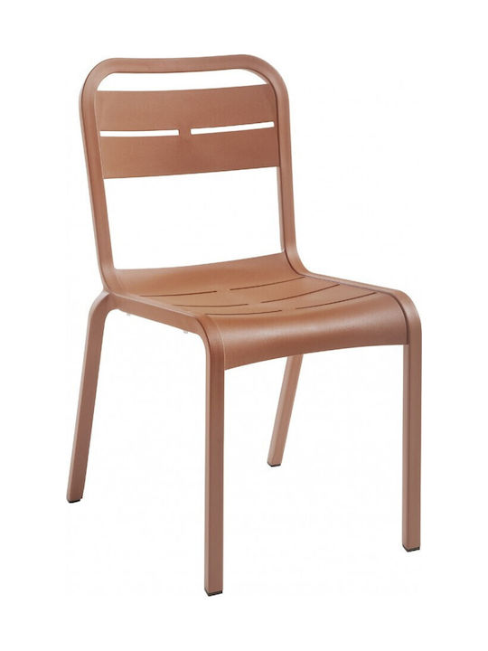 Outdoor-Stuhl Polypropylen Cannes Terracotta 53...