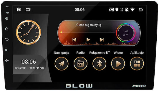 Blow Car Radio 1 DIN Bluetooth USB