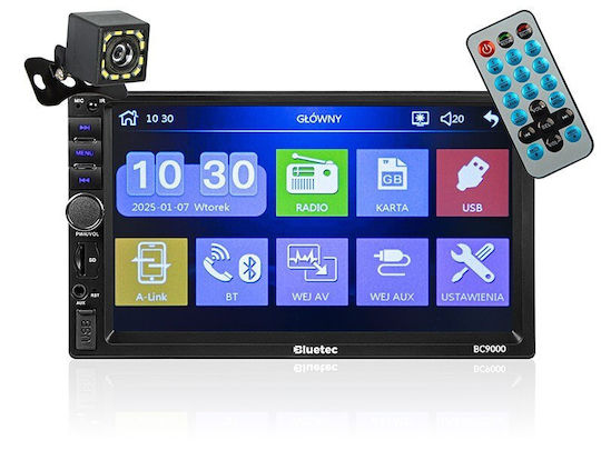 Blow Ηχοσύστημα Αυτοκινήτου 2DIN (Bluetooth/USB) με Οθόνη Αφής 7"