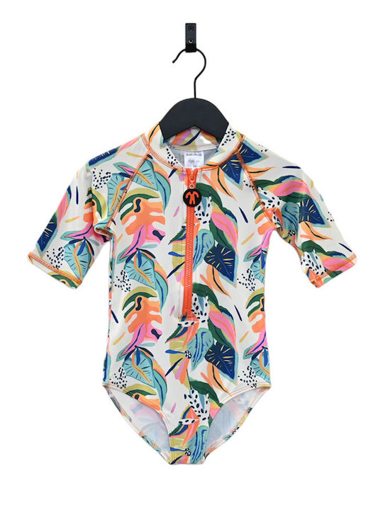 Ducksday Costum de baie pentru copii Costum întreg cu mânecă lungă Multicolor