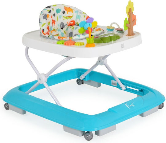 Moni Baby Walker with Music for 6+ Months Blue