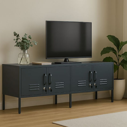 Wohnzimmer TV-Einheit Slate Grey L160xB45xH55cm