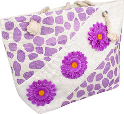 Makwedding Ecru Wicker Beach Bag