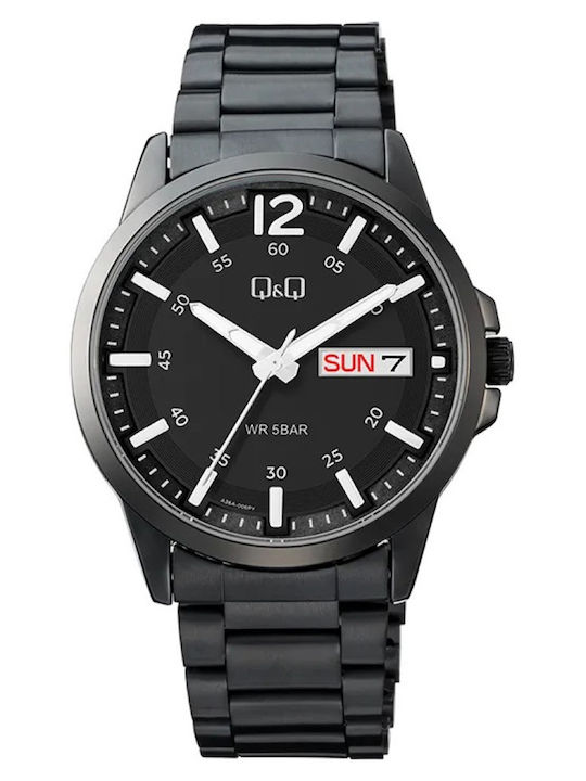 Q&Q Stainless Steel Watch