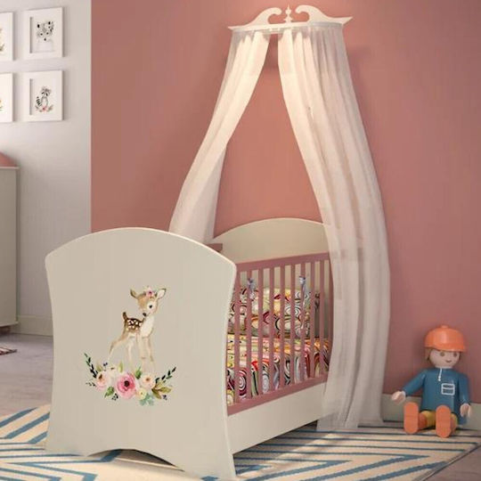 Asterias Bebe Κούνια Αλεξανδρος Λευκή