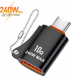Techsuit USB-C male σε USB-A female