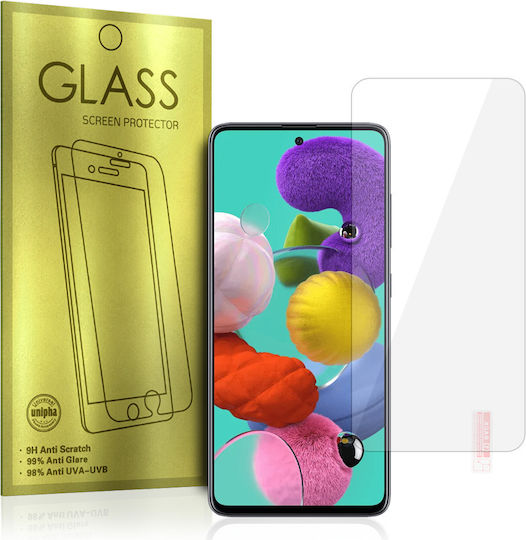 Galaxy Tempered Glass Gold (SAMSUNG GALAXY A51, SAMSUNG GALAXY A51 5G)