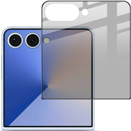 Techsuit Full Glue Privacy Full Face Tempered Glass Μαύρο (Samsung Galaxy Z Flip7 - Techsuit)