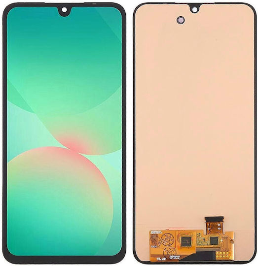 O ecran OLED cu Mecanism Tactil pentru Samsung Galaxy A26, A266 (Negru)