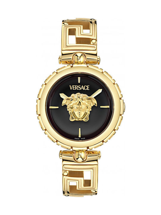 Versace Medusa Women's Watch with Gold Metal Br...