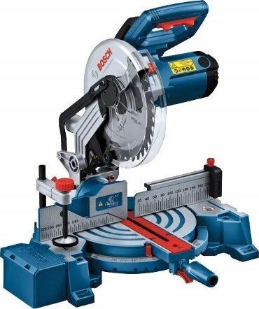 Bosch Miter Saw Electric with Power 1750W, Laser Guide, Cutting Disc Diameter 130mm & Cutting Speed 5000rpm
