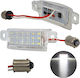 Volvo Licence Plate Lamps Led 2x350lm Set 2pcs