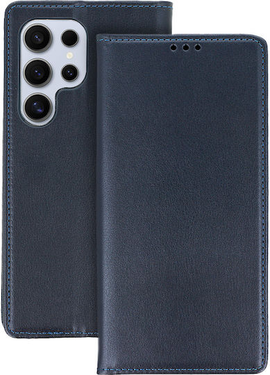 Smart Back Cover Σιλικόνης / Δερμάτινο / Υφασμάτινο Navy Μπλε (Xiaomi 15 Pro)