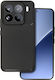 Tel Protect Carbon Задна корица Силикон Черен (Xiaomi 15 Pro)