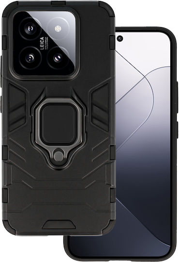 Ring Back Cover Silicone / Plastic Black (Xiaomi 14)