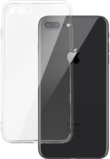 Perfect Back Cover Σιλικόνης 2mm Διάφανο (iPhone 8 Plus / 7 Plus)