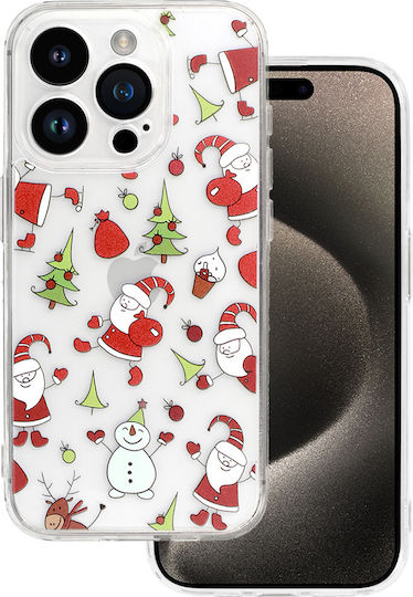 Tel Protect Design 1 Back Cover Silicone Transparent (iPhone 14 Pro)