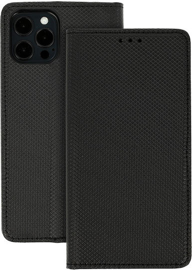 Smart Book Leather / Silicone Black (Galaxy S24 FE)