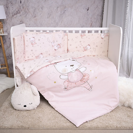 Lorelli Σετ Κούνιας Smile Ballerina Pink 6τμχ