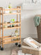 5Five Wooden Kitchen Rack 3 Tiers Brown 36x15x74.5cm