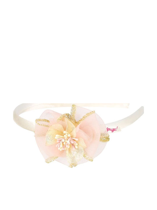 Souza For Kids Pink Kids Headband with Flower