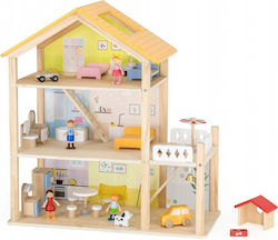 Viga Toys Ξύλινο Κουκλόσπιτο