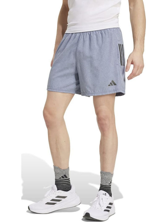 adidas Own The Run Sports Men's Blue Shorts