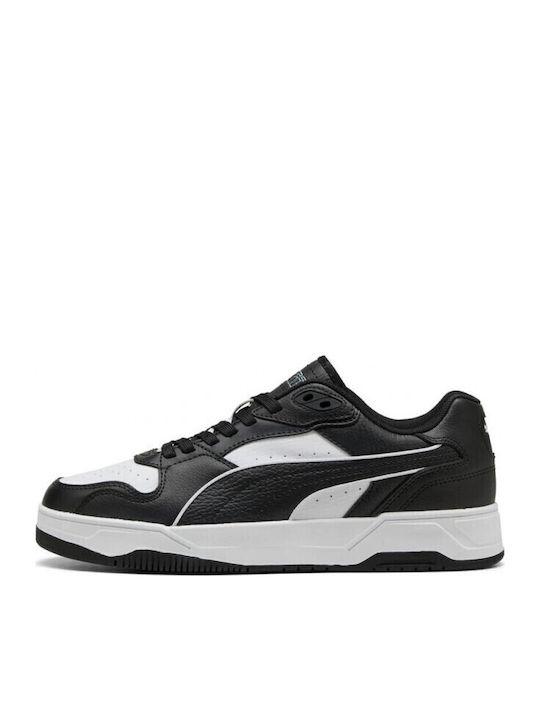 PUMA Сникърси Бяло Черно PUMA Сникърси Бяло Черно