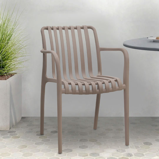 Καρέκλα Μπέζ 54.5x41x81εκ.