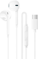 Borofone Bm100 In-ear Handsfree Ακουστικά με Βύσμα USB-C