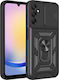 Techsuit Camshield Series Umschlag Rückseite Silikon Schwarz (Samsung Galaxy A17)