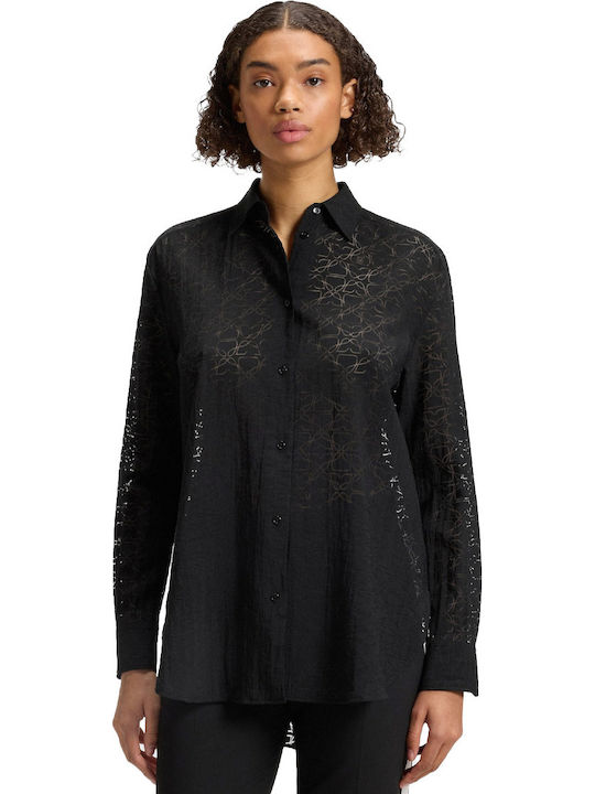 Women's Long Sleeve Shirt Black