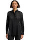 Women's Long Sleeve Shirt Black