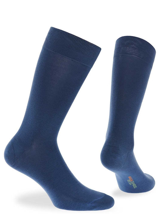 Walk Men's Socks Blue Light