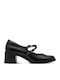 Black Heels with Strap