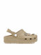 Tsoukalas Damen Clogs Beige
