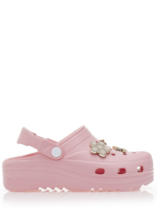 Tsoukalas Damen Clogs Rosa