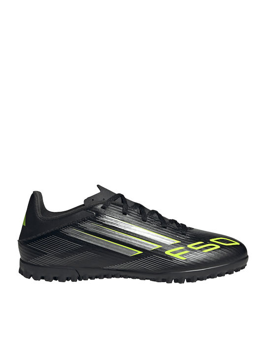 adidas F50 Club TF Football Shoes with Molded Cleats Black